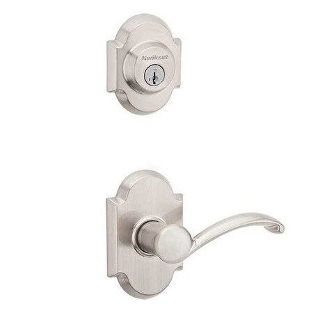 Kwikset Austin Lever Interior Double Cylinder Handleset Trim 967AUL-RH-15-SMT